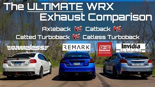 The ULTIMATE WRX EXHAUST COMPARISON - Subaru WRX 15+