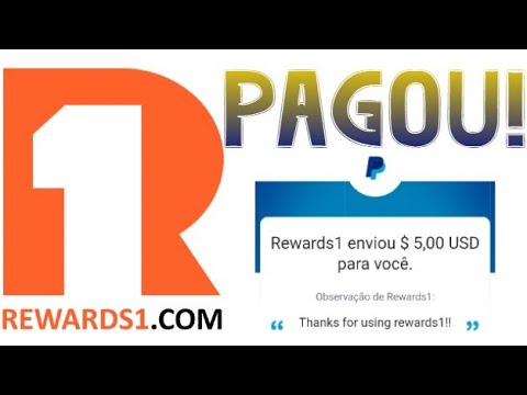 Rewards1 Paga? Veja Como Funciona + Prova de Pagamento no Paypal!