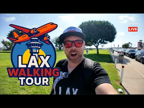 馃敶LIVE LOS ANGELES (LAX) AIRPORT WALK & TALK TOUR! (August 15th, 2025)