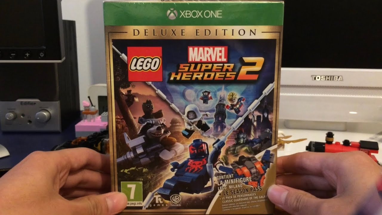 lego marvel super heroes 2 deluxe edition  2022  Déballage de la Deluxe Édition de LEGO Marvel Super Heroes 2 !!! (Spécial 400 Abonnés)