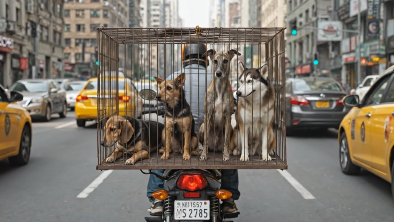 The Rescue Team Saved The Abandoned Dogs From A Dog Trafficker | Animal Rescue