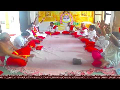 🔴 Live Shukla Yajurvediy Rudrashtadhyayi Path, DT. 10 - July - 2026 - Friday