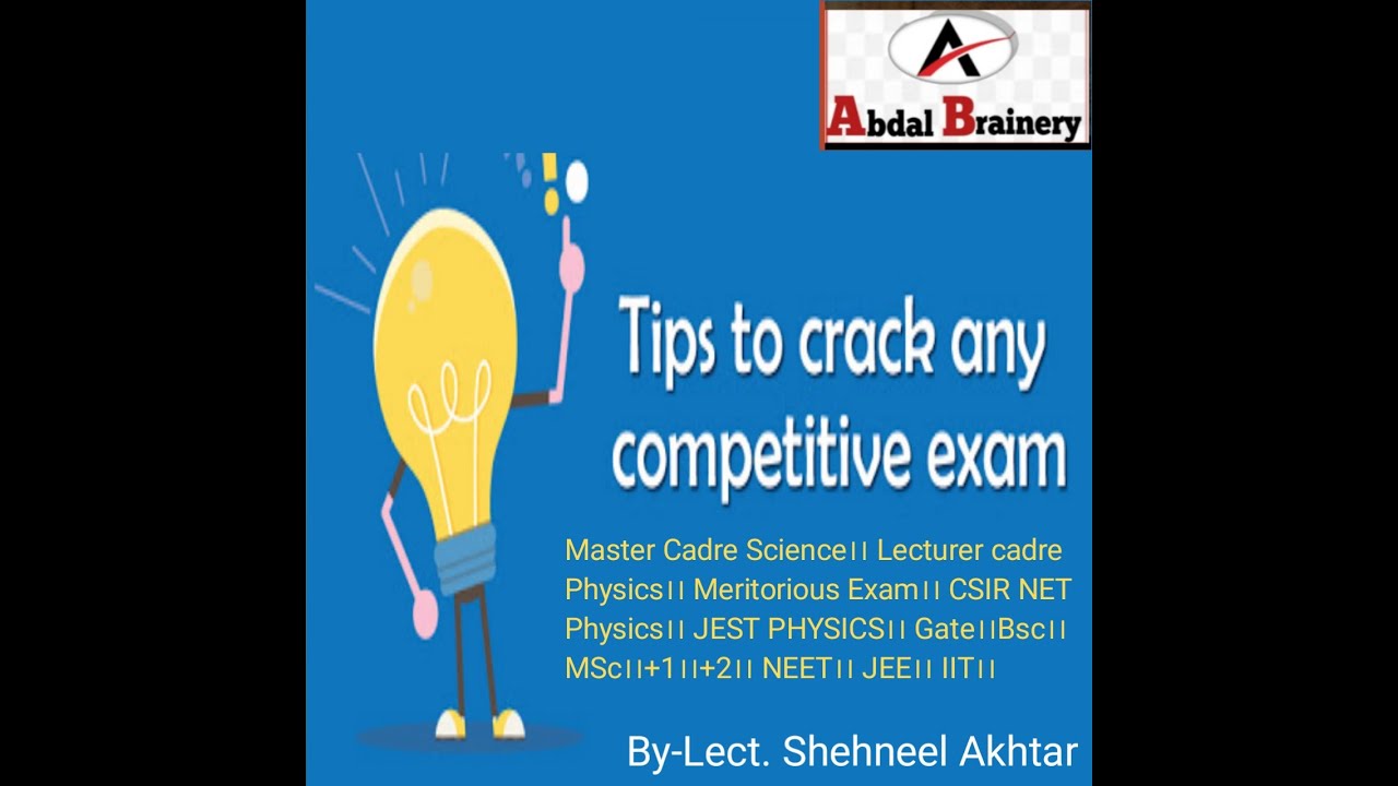 How to attempt Master Cadre/any competitive exam with proper time management।Exam crack strategy।