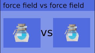 Forcefield vs forcefield