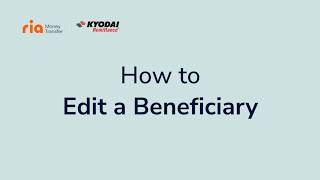 Ria | KyodaiApp - How to Edit a Beneficiary in KyodaiApp screenshot 2
