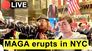 Nick Shirley alleges: IRL TRUMP WON Live Reactions | New York City