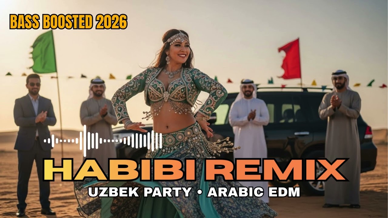 Habibi Remix (Slowed + Reverb) | Arabic Belly Dance EDM for Uzbekistan