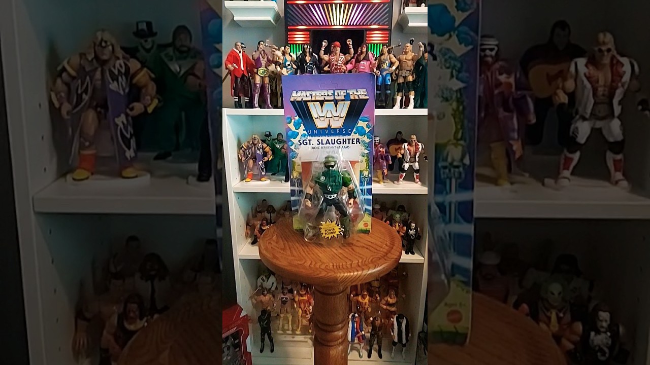 WWE Mattel Masters of the Universe Sgt. Slaughter!  