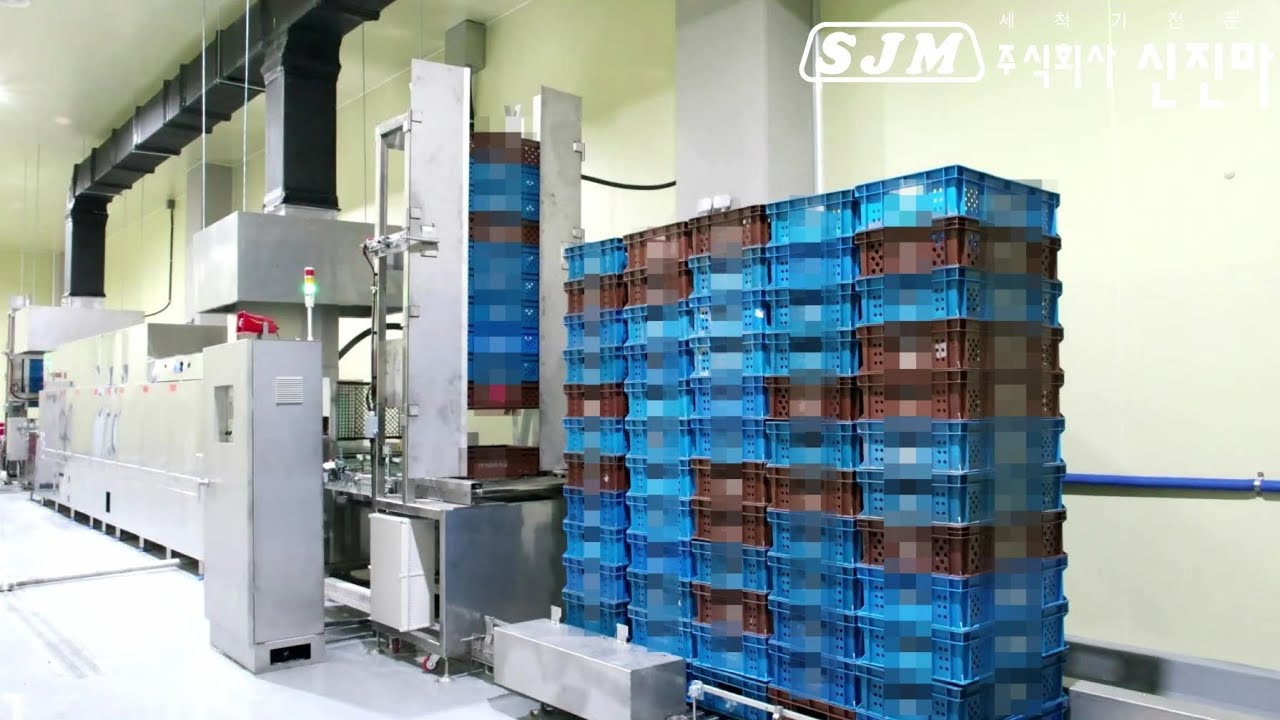 자동화세척시스템 - [편의점 배송박스] #10