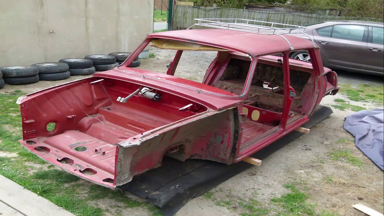 Restoration old car 1969 in 14 minutes Timelapse - YouTube
