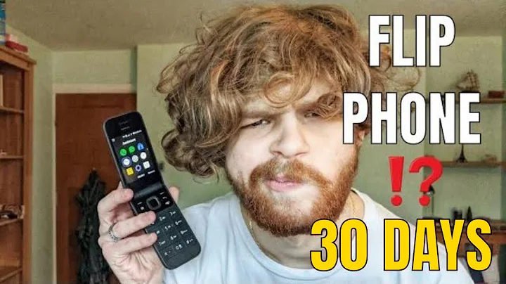 Switching to a FLIP PHONE for 30 days Changed my Life