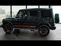 2021 Mercedes AMG G 63 Racing Green Edition - Production, Interior and Exterior in details