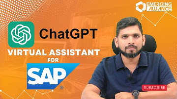 Boost Your SAP Efficiency with ChatGPT: The Ultimate AI Assistant! | Emerging Alliance