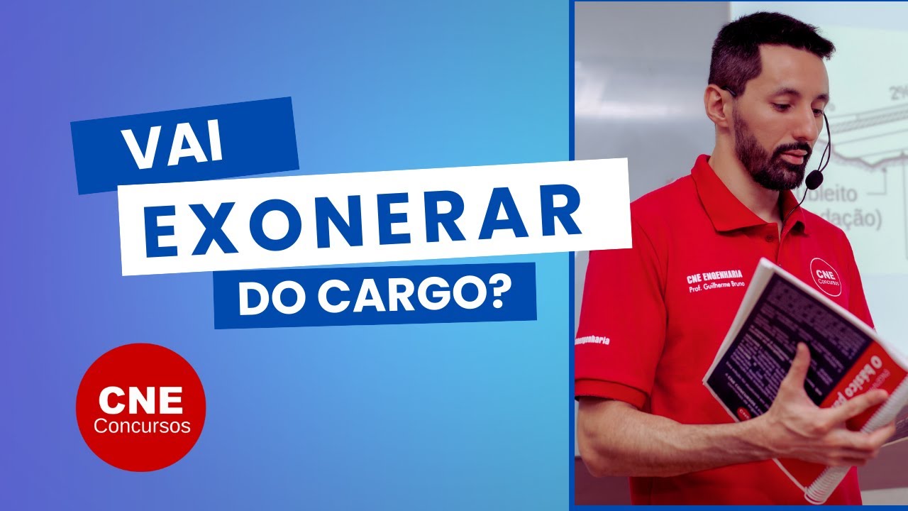 Vai exonerar do cargo público? - YouTube