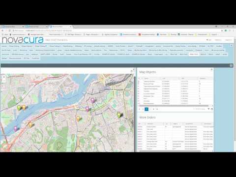 Novacura Flow Demo - Branding options and Map functionality in Flow Portal