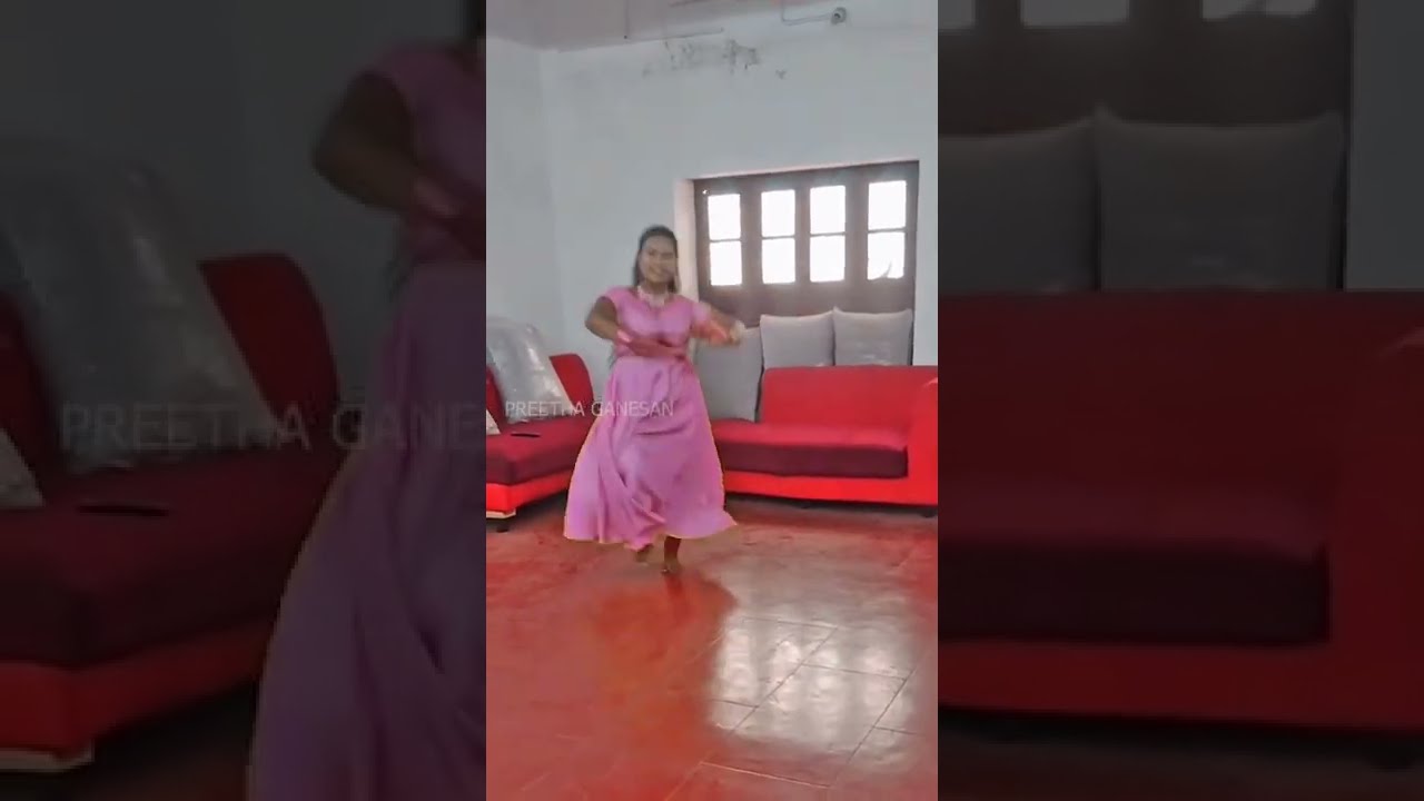 MUNBE VAA BGM   Sillunu Oru Kadhal  Bharathanatya Dance Cover  PREETHA GANESAN