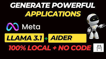 Llama3.1 + Aider +Ollama: Easily Create Full-Stack Apps without Writing Code| Fully local #ai #llm