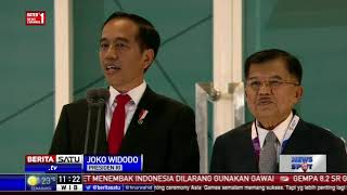 Jokowi: Asian Games Membawa Pesan Persaudaraan