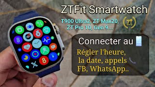 Montre connectée ZTFit Comment Connecter au téléphone | Réglage de l'heure, Date, Appels.. screenshot 5
