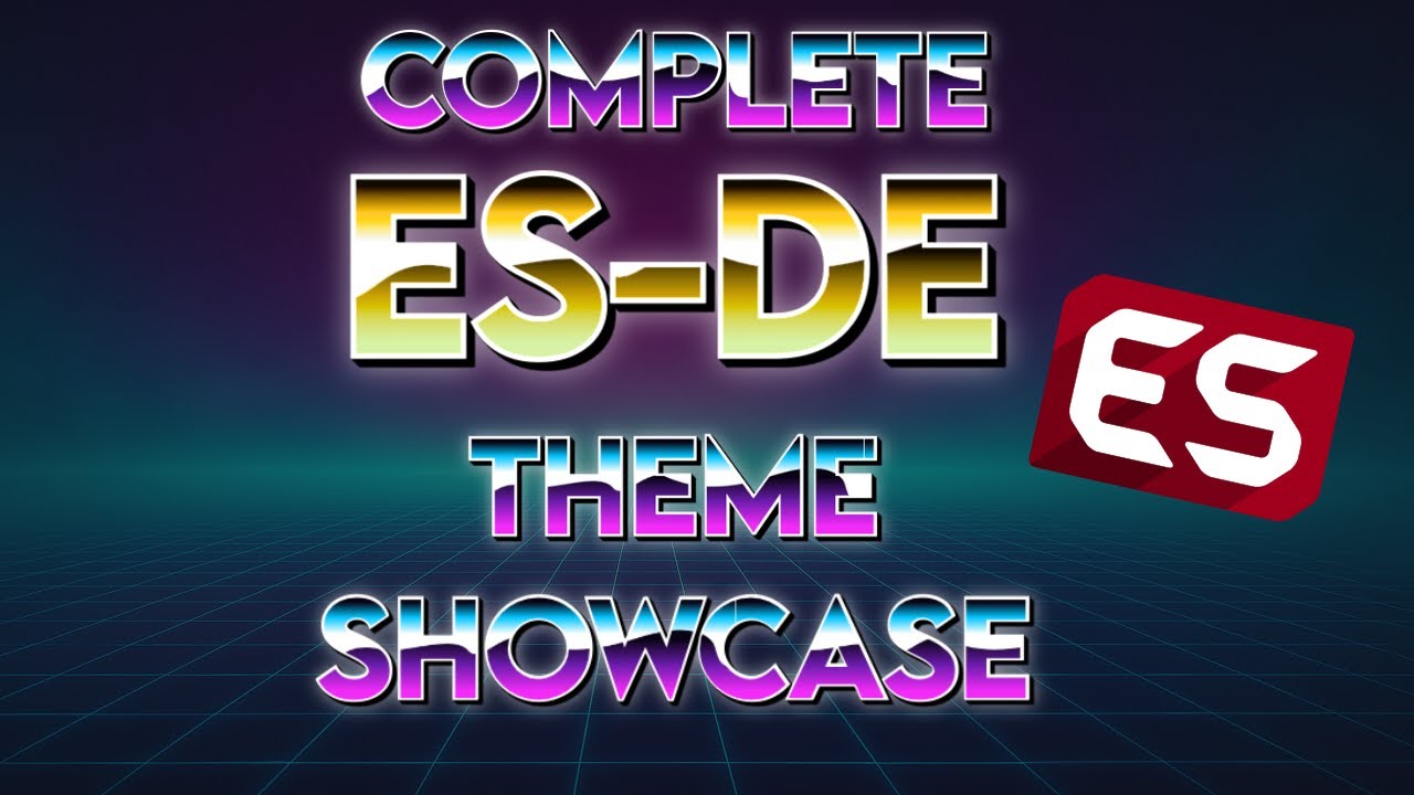 ALL ES-DE Themes Reviewed – Find the Perfect Look for Your Setup - YouTube