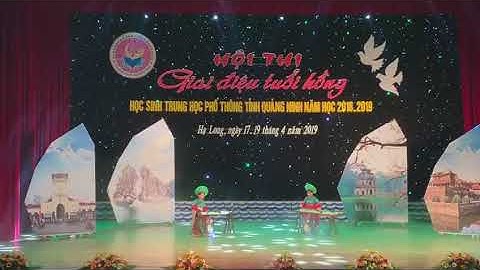 các tiết mục văn nghệ tại hội thi giai điệu tuổi hồng tỉnh Quảng Ninh