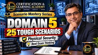 CPP Domain 5 Physical Security | 25 Tough Scenario-Based Questions | Real Exam Thinking