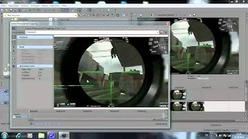 [Sony Vegas Pro 9 Tutorials] The Sniper Scope Effect