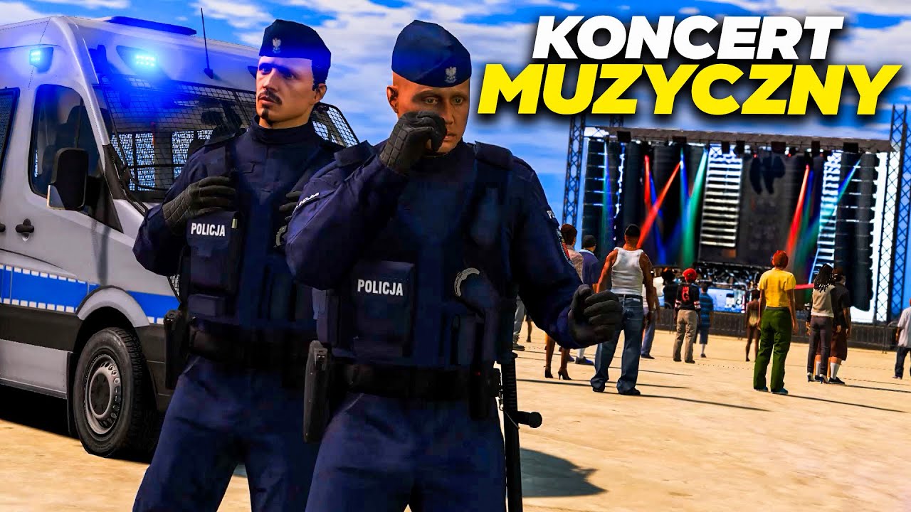 Polska Policja - KONCERT MUZYCZNY🎵| Oddziały Prewencji Policji | LSPDFR