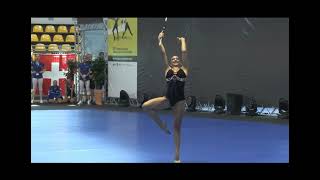 Giulia Zanello (ITA) Youth Women Final World Baton Twirling Championship Turin 2022 Resimi