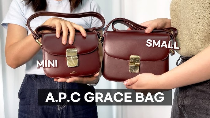 Wearing a #redbag - A.P.C Grace Mini Bag Review * Fashion