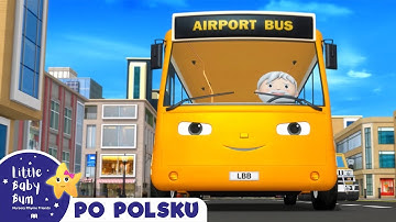 Koła autobusu - Pomarańczowy autobus | Piosenki dla dzieci po polsku - 30 minut! | Little Baby Bum