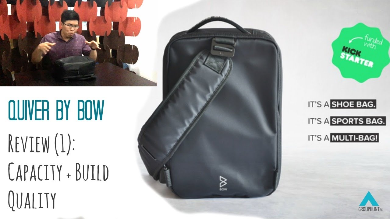 Quiver by BOW - Review (1) How Much Can It Pack? 