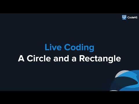 A Circle and a Rectangle