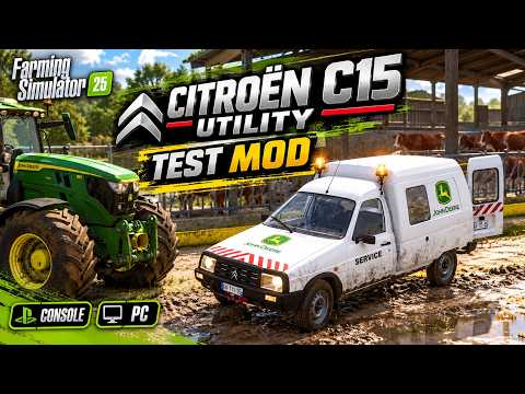 Citroën C15 Utility - MOD TEST ➤ Farming Simulator 25