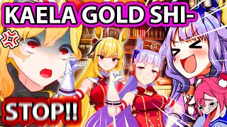 Kaela Has Had Enough of Biboo Talking About Gold Ship 【Hololive EN】