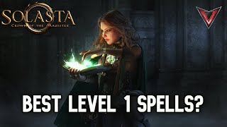Solasta CoTM: What are the Best 1st Level Spells?