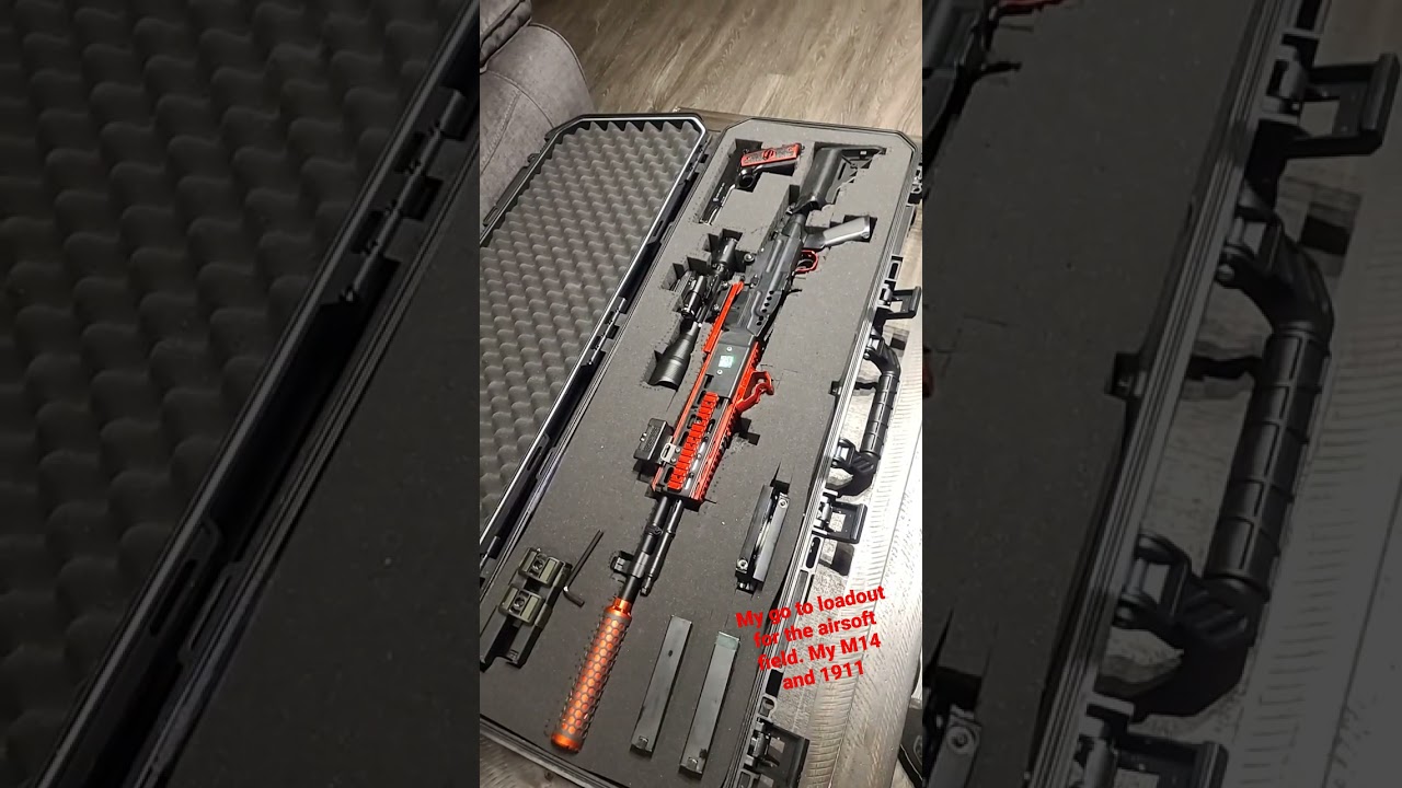 My loadout M14 airsoft  
