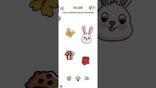 No.85 Tap a butterfly above the texts! brain out 🧠#viral #video #rails #gaming