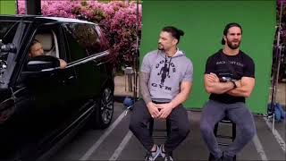 Roman Reigns funny moments with Seth Rollins Resimi
