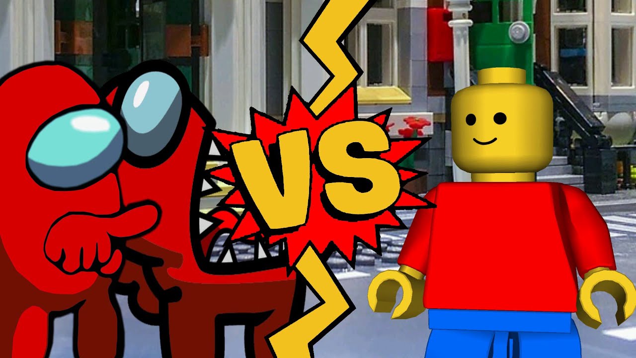 M.U.G.E.N Battles | Crewmate/Impostor vs Lego | Among Us vs Lego