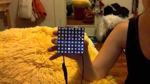 Fadecandy with NeoPixel Matrix Test