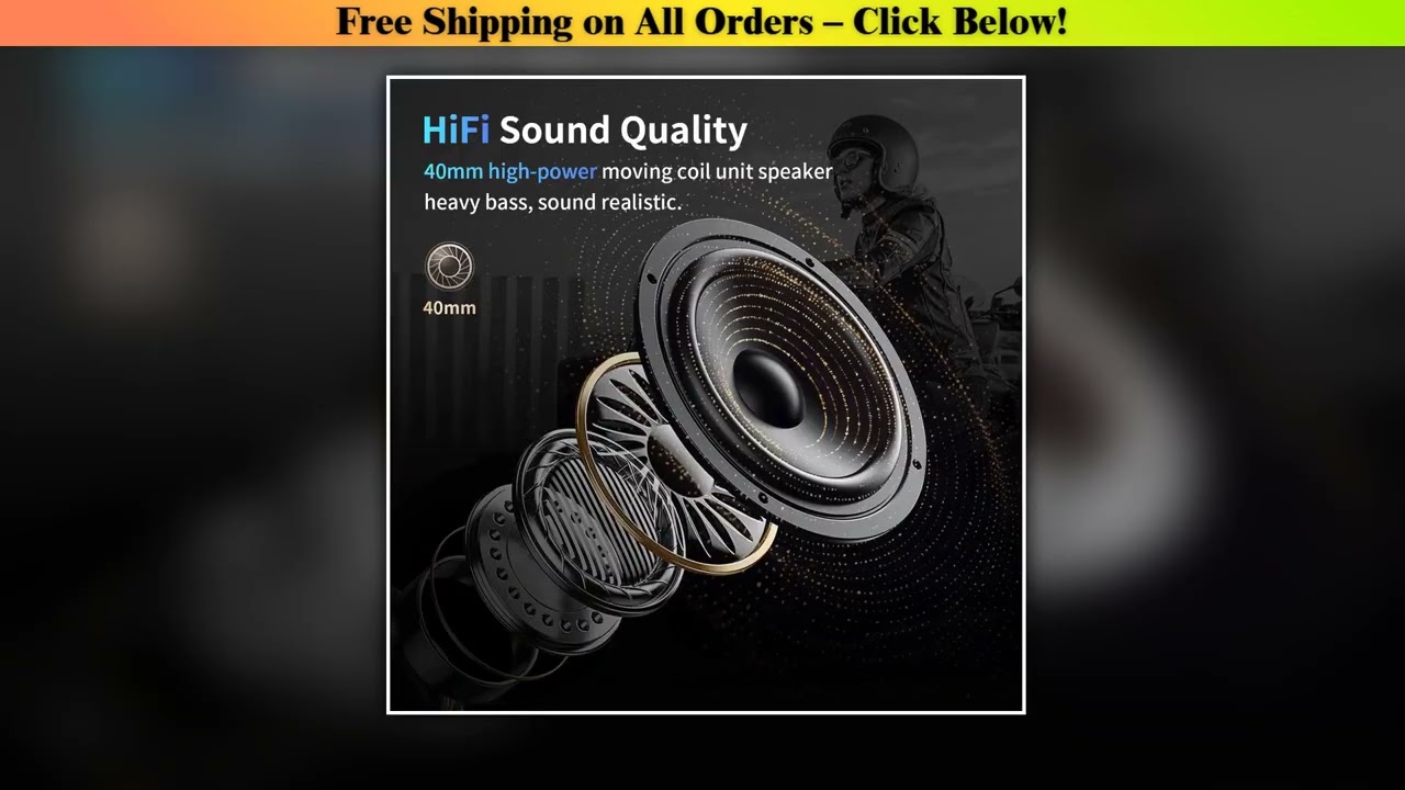 2pcs Fodsports FX-S Motorcycle Intercom Wireless Bluetooth Helmet Headset,1000M,BT5.4 Wholesale