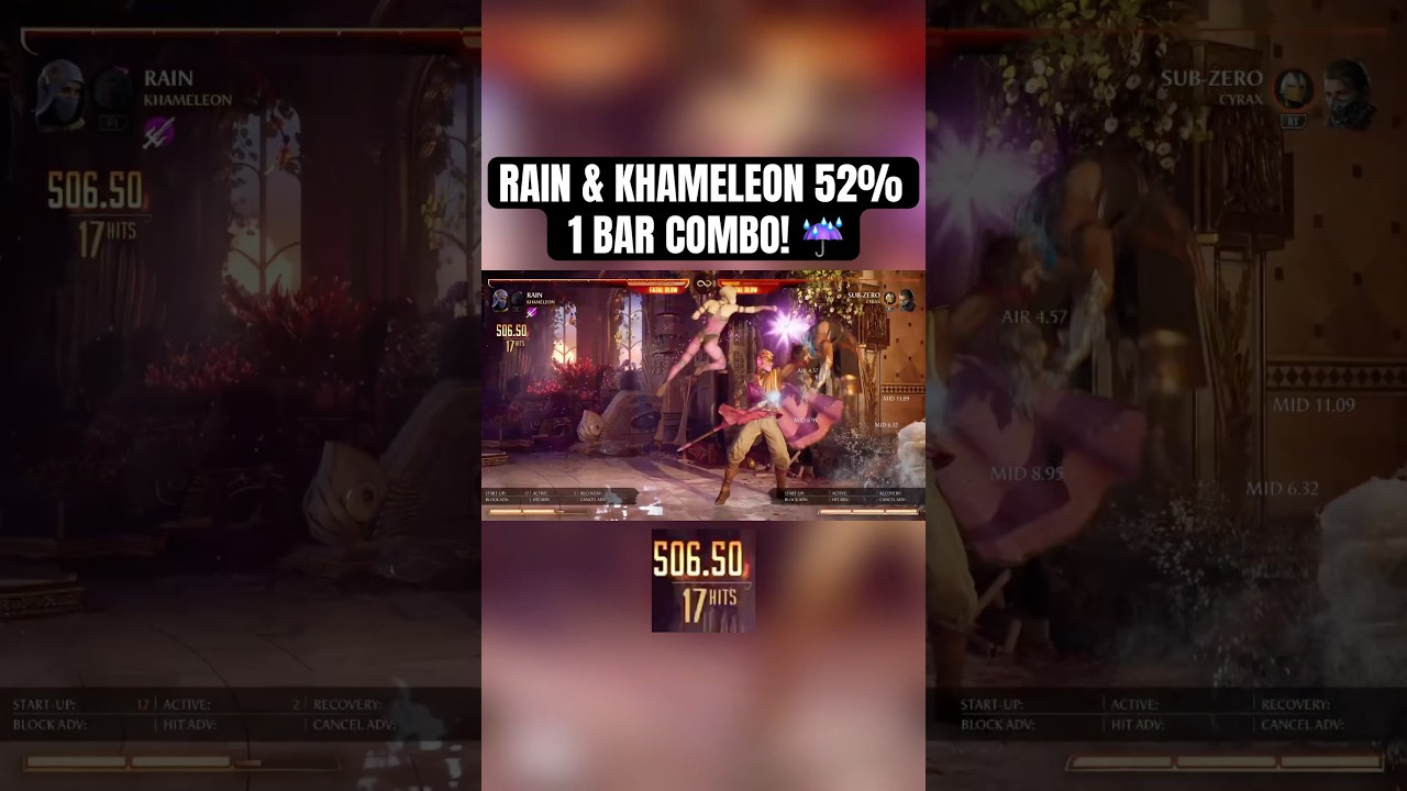 RAIN & KHAMELEON 52% 1 BAR COMBO! ☔️ 