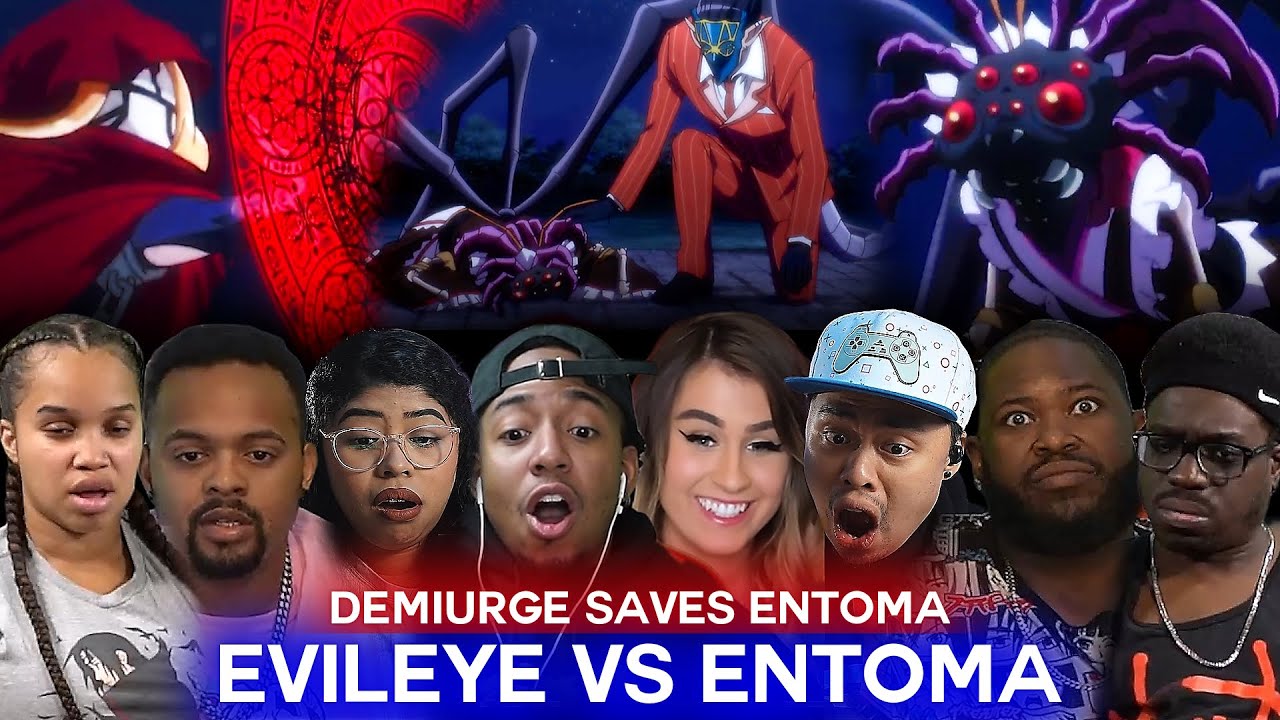Demiurge vs Evileye | Overlord 2 Ep 11, 12 Reaction Highlights