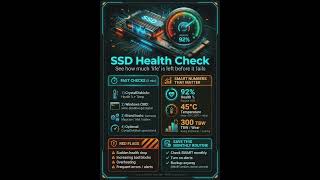 SSD HEALTH CHECK #career #networking #windows