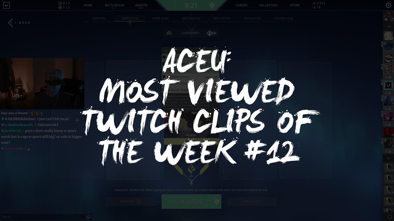 ACEU: MOST VIEWED TWITCH CLIPS OF THE WEEK #12