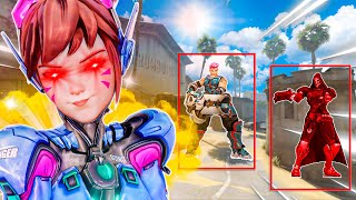 This cheater made DVA even STRONGER in Overwatch 2