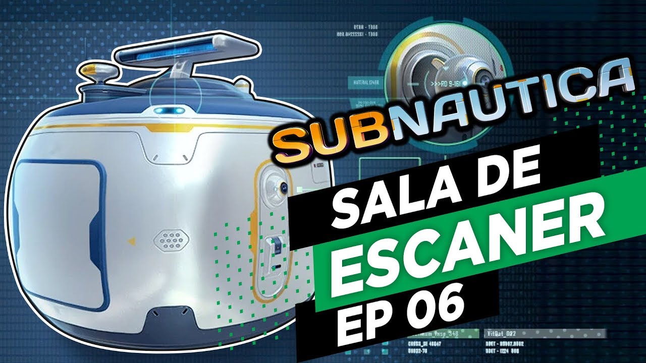 Subnautica Gu a Tutorial 06 Sala De Escaner Y La Piscina Lunar YouTube