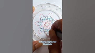 Learn Beautiful Design with Spirograph for Beginners Part 3 #drawing #art #mandala #satisfying