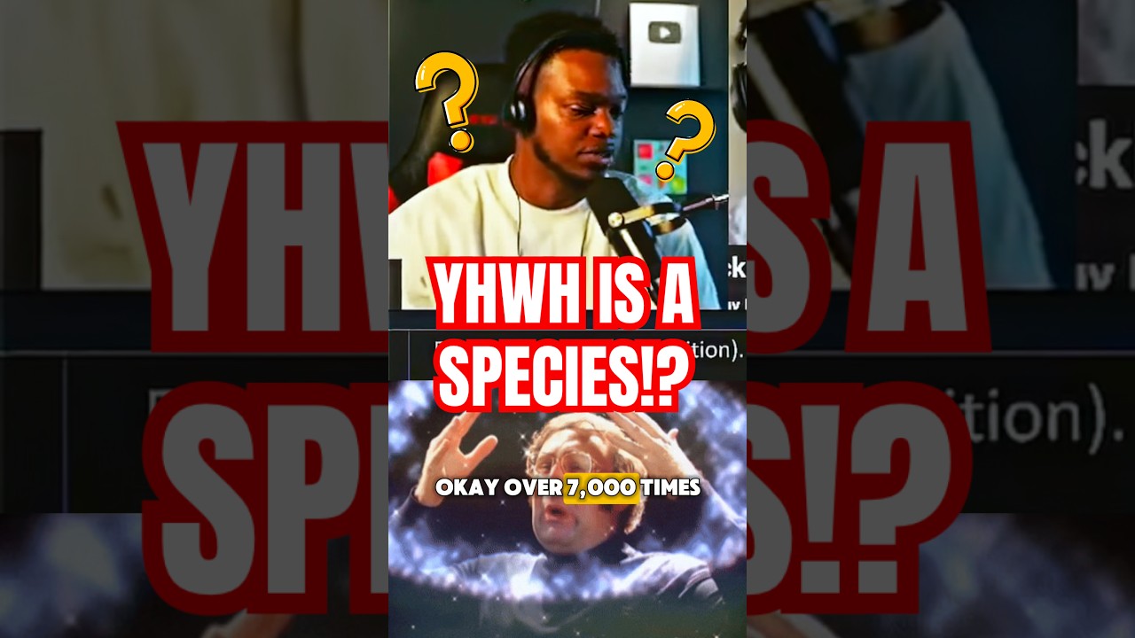 Gods. Name. Is. Not. A. Species. 👏🏼 @GodLogicApologetics Debunked! Assist  to @TheologyExperience